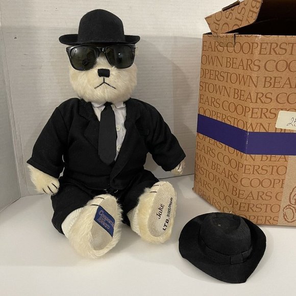 Rare Cooperstown Bears Blue Brothers Limited Edition  # 255 Of  1000 Collection - Picture 12 of 12